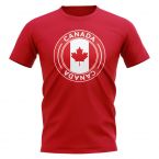 Canada Football Badge T-Shirt (Red)