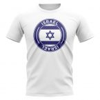 Israel Football Badge T-Shirt (White)