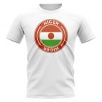 Niger Football Badge T-Shirt (White)