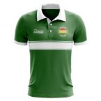 Bolivia Concept Stripe Polo Shirt (Green)