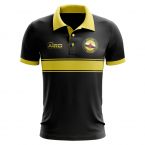 Brunei Concept Stripe Polo Shirt (Black)