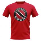 Trinidad and Tobago Football Badge T-Shirt (Red)