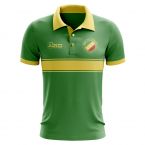 Congo Concept Stripe Polo Shirt (Green)