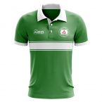 Ingushetia Concept Stripe Polo Shirt (Green) (Kids)