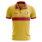 Mali Concept Stripe Polo Shirt (Yellow)