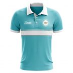 Virgin Islands US Concept Stripe Polo Shirt (Sky)