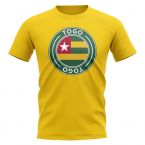 Togo Football Badge T-Shirt (Yellow)