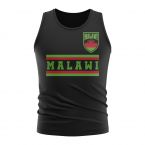 Malawi Core Football Country Sleeveless Tee (Black)