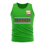 Comoros Core Football Country Sleeveless Tee (Green)