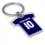 Personalised Dundee Football Shirt Key Ring
