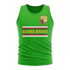 Guinea Bissau Core Football Country Sleeveless Tee (Green)