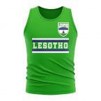 Lesotho Core Football Country Sleeveless Tee (Green)