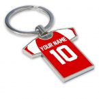 Personalised Mainz 05 Football Shirt Key Ring
