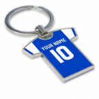 Personalised St Johnstone Football Shirt Key Ring