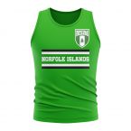 Norfolk Island Core Football Country Sleeveless Tee (Green)
