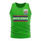 South Africa Core Football Country Sleeveless Tee (Green)