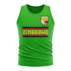 Zimbabwe Core Football Country Sleeveless Tee (Green)