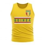 Guinea Core Football Country Sleeveless Tee (Yellow)