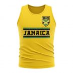Jamaica Core Football Country Sleeveless Tee (Yellow)