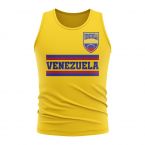 Venezuela Core Football Country Sleeveless Tee (Yellow)