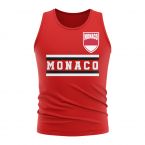 Monaco Core Football Country Sleeveless Tee (Red)