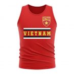 Vietnam Core Football Country Sleeveless Tee (Red)