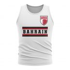 Bahrain Core Football Country Sleeveless Tee (White)