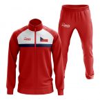 Czech Republic Concept Football Tracksuit (Red)