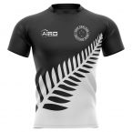 New Zealand All Blacks 2019-2020 Fern Concept Rugby Shirt (Kids)