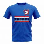 Dinamo Zagreb Core Football Club T-Shirt (Royal)