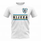 Hnk Rijeka Core Football Club T-Shirt (White)