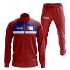 Nepal Concept Football Tracksuit (Red)