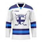 Finland Home Ice Hockey Shirt