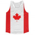 Canada Flag Running Vest