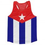 Cuba Flag Running Vest