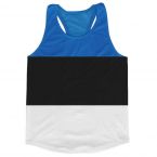 Estonia Flag Running Vest