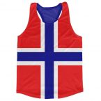 Norway Flag Running Vest