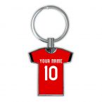 Personalised Bayer Leverkusen Football Shirt Key Ring
