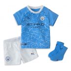 Manchester City 2020-2021 Home Baby Kit