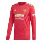 Man Utd 2020-2021 Home Long Sleeve Shirt