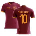 2025-2026 Roma Home Concept Football Shirt (Your Name)