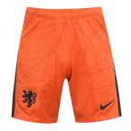Holland 2020-2021 Nike Home Shorts (Orange)