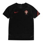 Portugal 2020-2021 Pre-Match Training Shirt (Black) - Kids