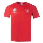 Switzerland 2021 Polyester T-Shirt (Red)