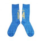 Italy 2021 Federico Chiesa Retro Football Socks