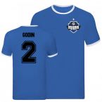 Diego Godin Inter Milan Ringer Tee (Blue)