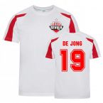 Luuk de Jong Sevilla Sports Training Jersey (White).