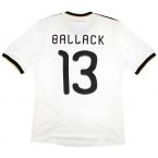 Germany 2010-11 Home Shirt (M) Ballack #13 (Excellent)