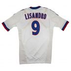 Lyon 2011-12 Player Issue Home Shirt (XL) Lisandro #9 (With Player Issue Bag) (Good)