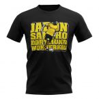 Jadon Sancho Football Player T-Shirt (Black)